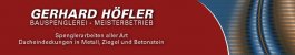 Dachdecker Bayern: Gerhard Höfler Bauspenglerei